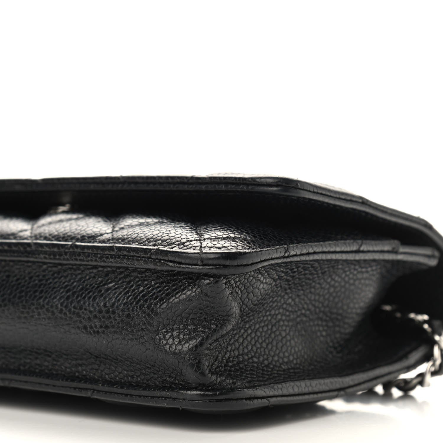 Chanel Caviar Quilted Wallet On Chain WOC Black 11 of 11