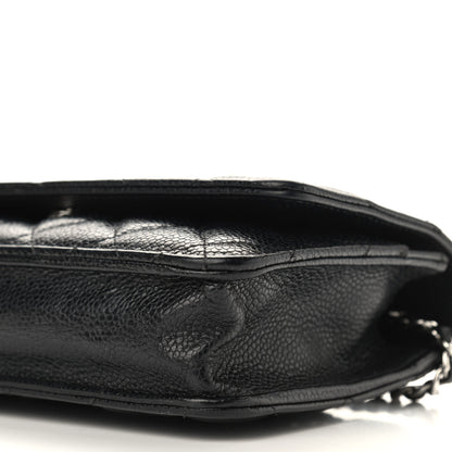 Chanel Caviar Quilted Wallet On Chain WOC Black 11 of 11