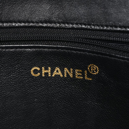 Chanel Lambskin CC Tote Black 8 of 11