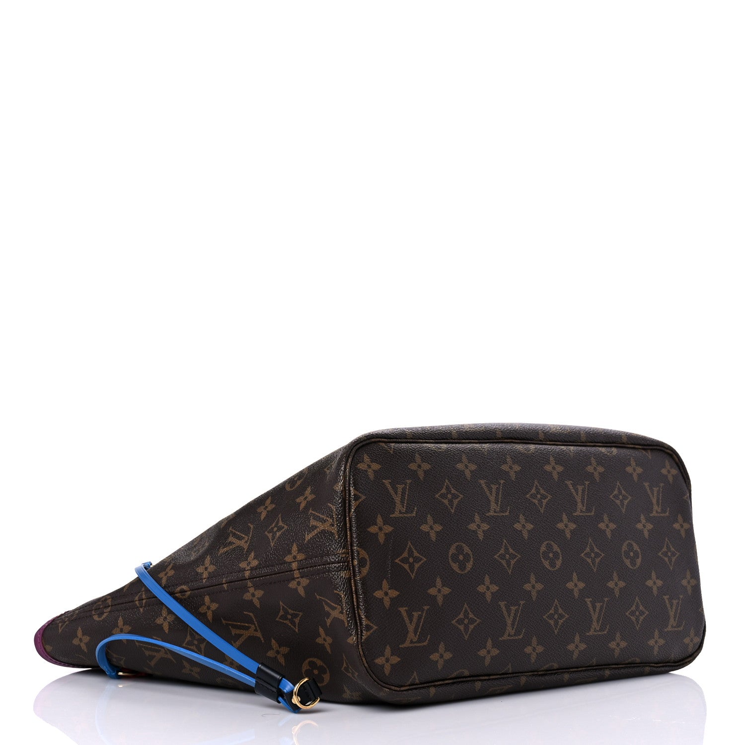 Louis Vuitton Monogram Totem Neverfull MM Magenta 5 of 16