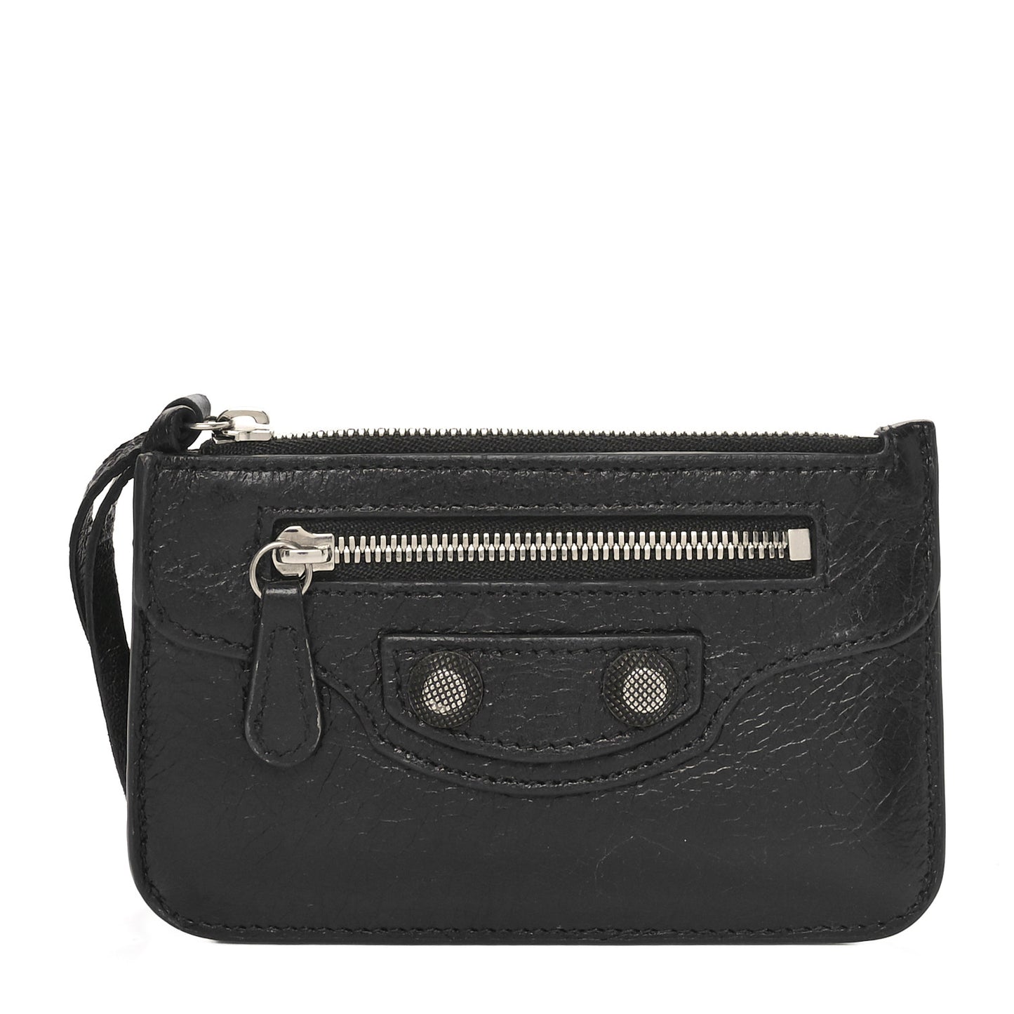 Agneau Le Cagole Coin Card Holder Black