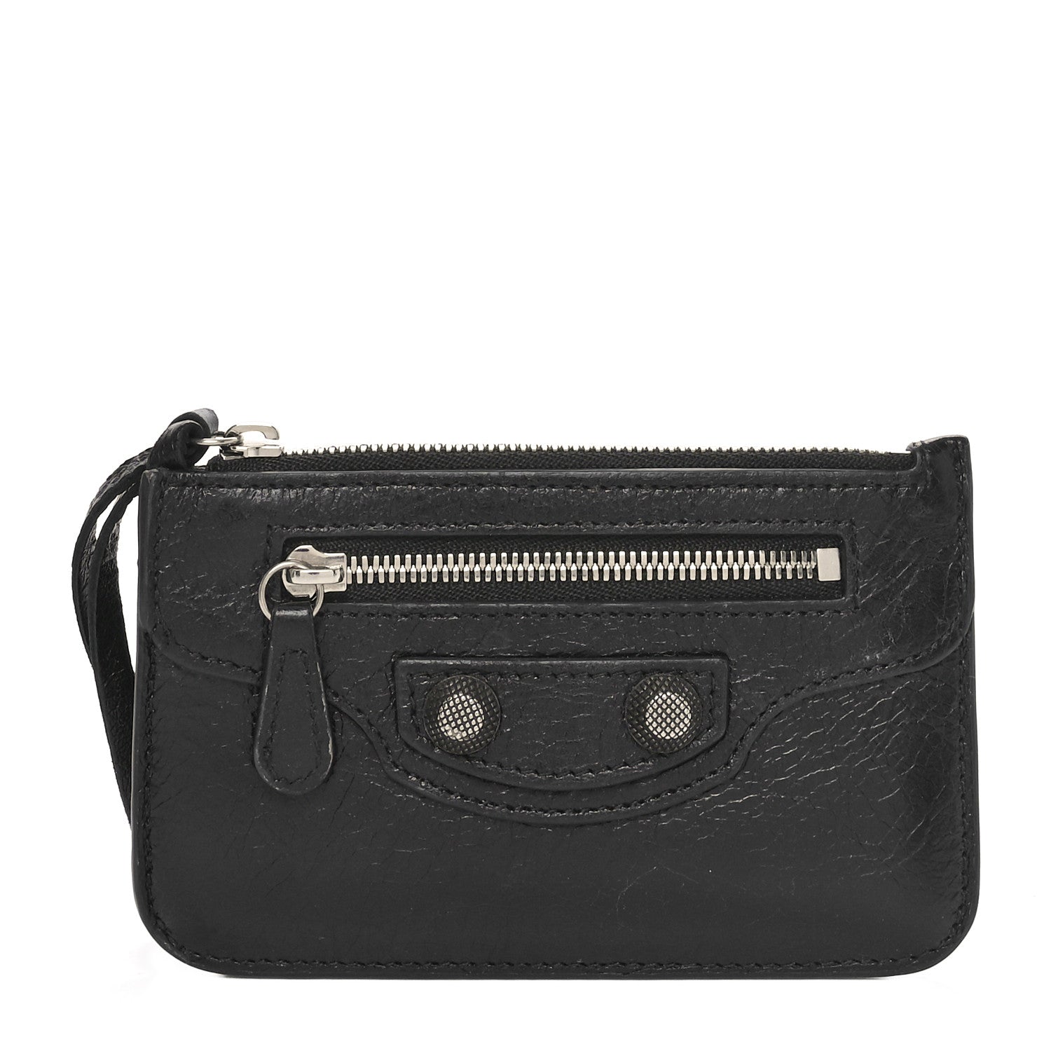 Balenciaga Agneau Le Cagole Coin Card Holder Black 1 of 10