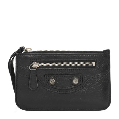 Balenciaga Agneau Le Cagole Coin Card Holder Black 1 of 10