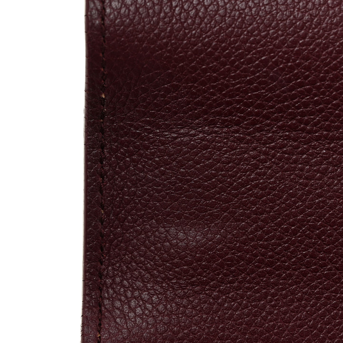 Calfskin Monogram Medium Sunset Satchel Rouge Legion