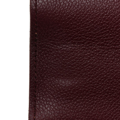 Saint Laurent Calfskin Monogram Medium Sunset Satchel Rouge Legion 15 of 15