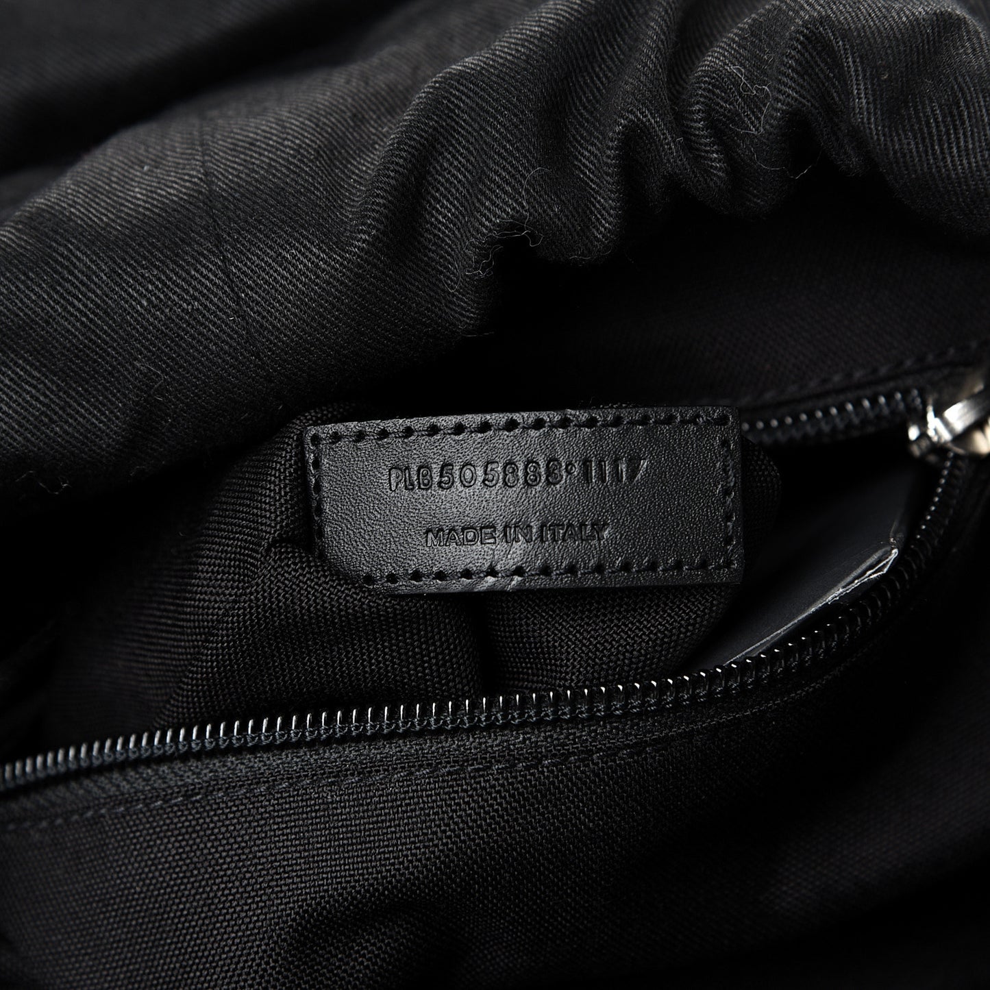 Canvas Multi Patch Backpack Black