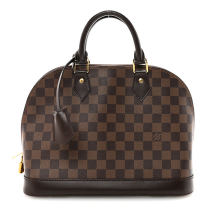 Louis Vuitton Damier Ebene Alma PM 1 of 9