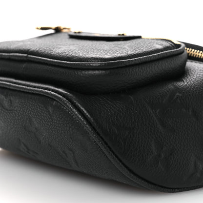 Louis Vuitton Empreinte Mini Bumbag Black 9 of 12