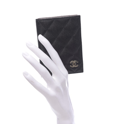 Chanel Caviar Quilted Card Holder Wallet Black 2 of 8