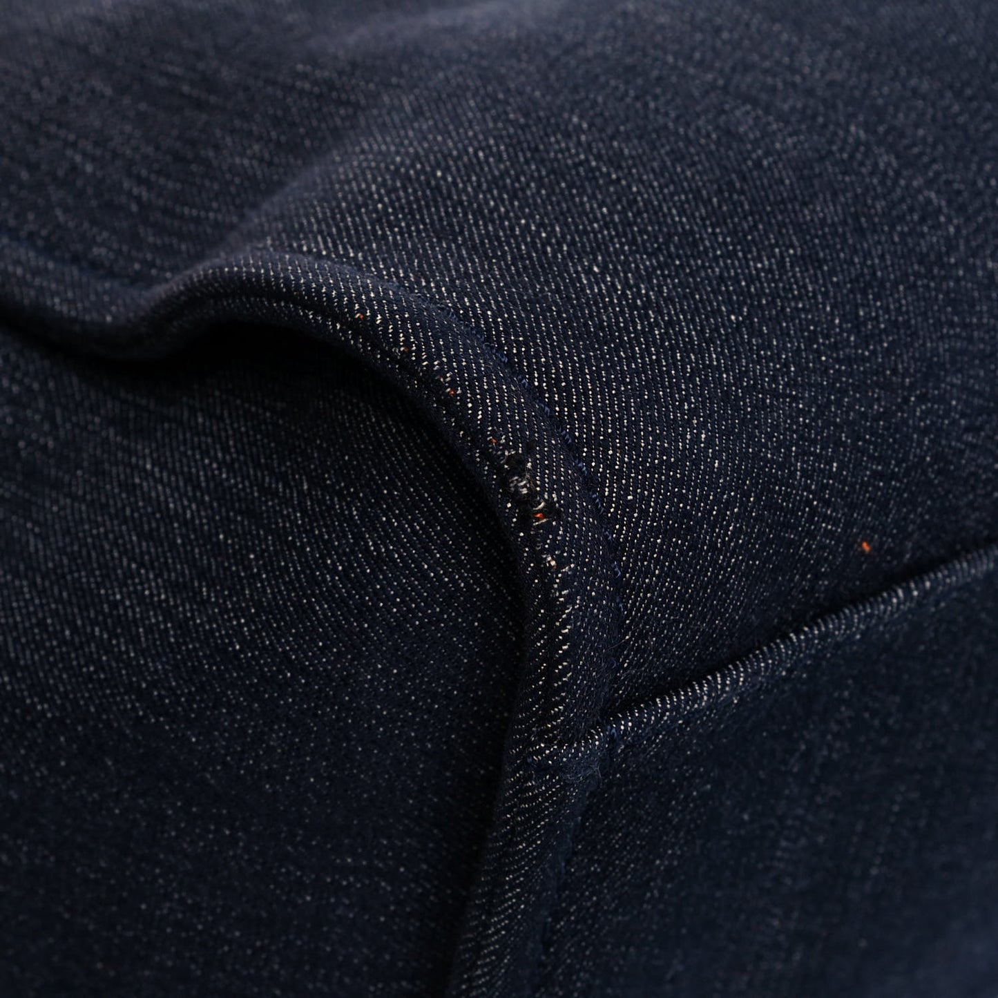 Denim Medium Deauville Tote Blue Orange