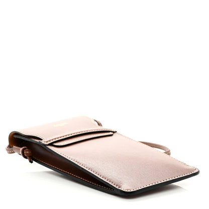 Celine Smooth Calfskin Sunglasses Pouch Tan 3 of 8