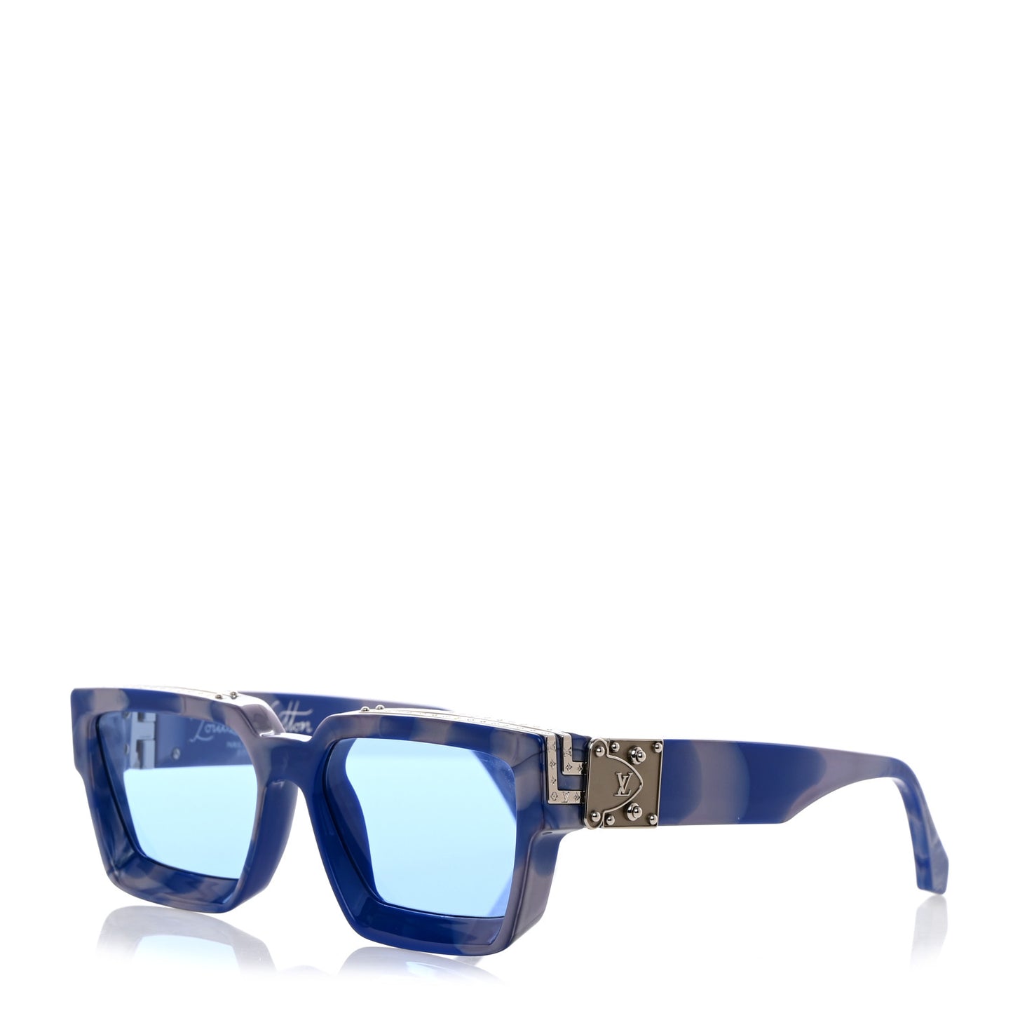 Acetate 1.1 Millionaires Sunglasses Z1560E Blue Marble