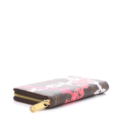Louis Vuitton Monogram Bay Zippy Wallet Rose Ballerine Poppy 4 of 12