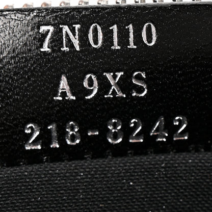 Fendi Glazed Fabric Vitello Liberty FF 1974 Diagonal Flat Clutch  Sunflower Black 7 of 10