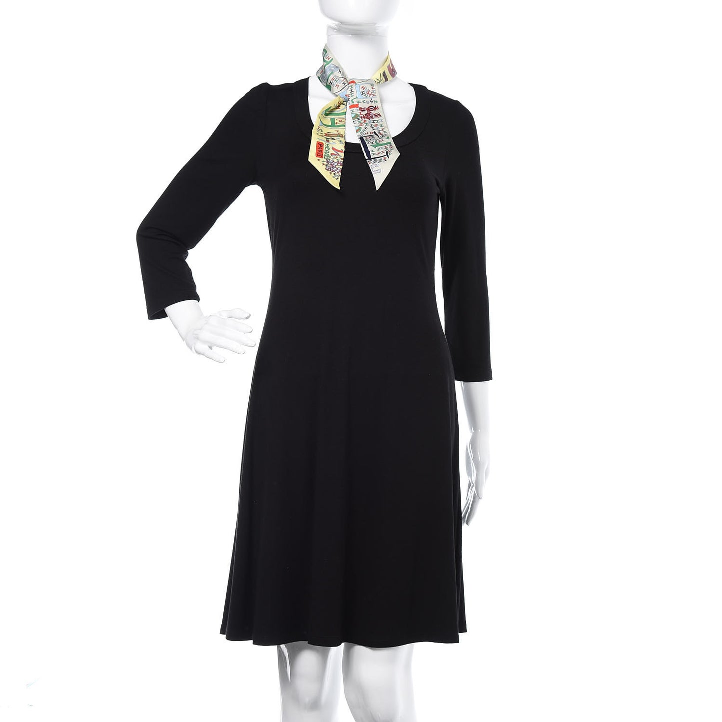 Silk 1001 H Twilly Vert De Gris Jaune Soufre Rouge
