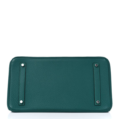 Hermes Togo Birkin 35 Malachite 6 of 34