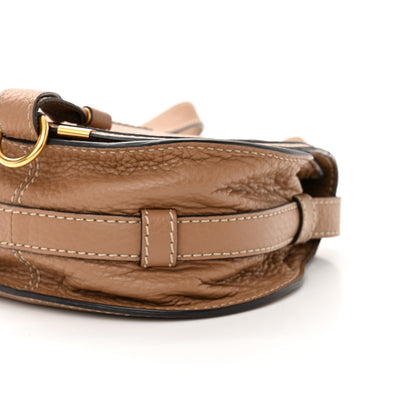 Chloe Calfskin Mini Marcie Round Crossbody Bag Nut 11 of 13