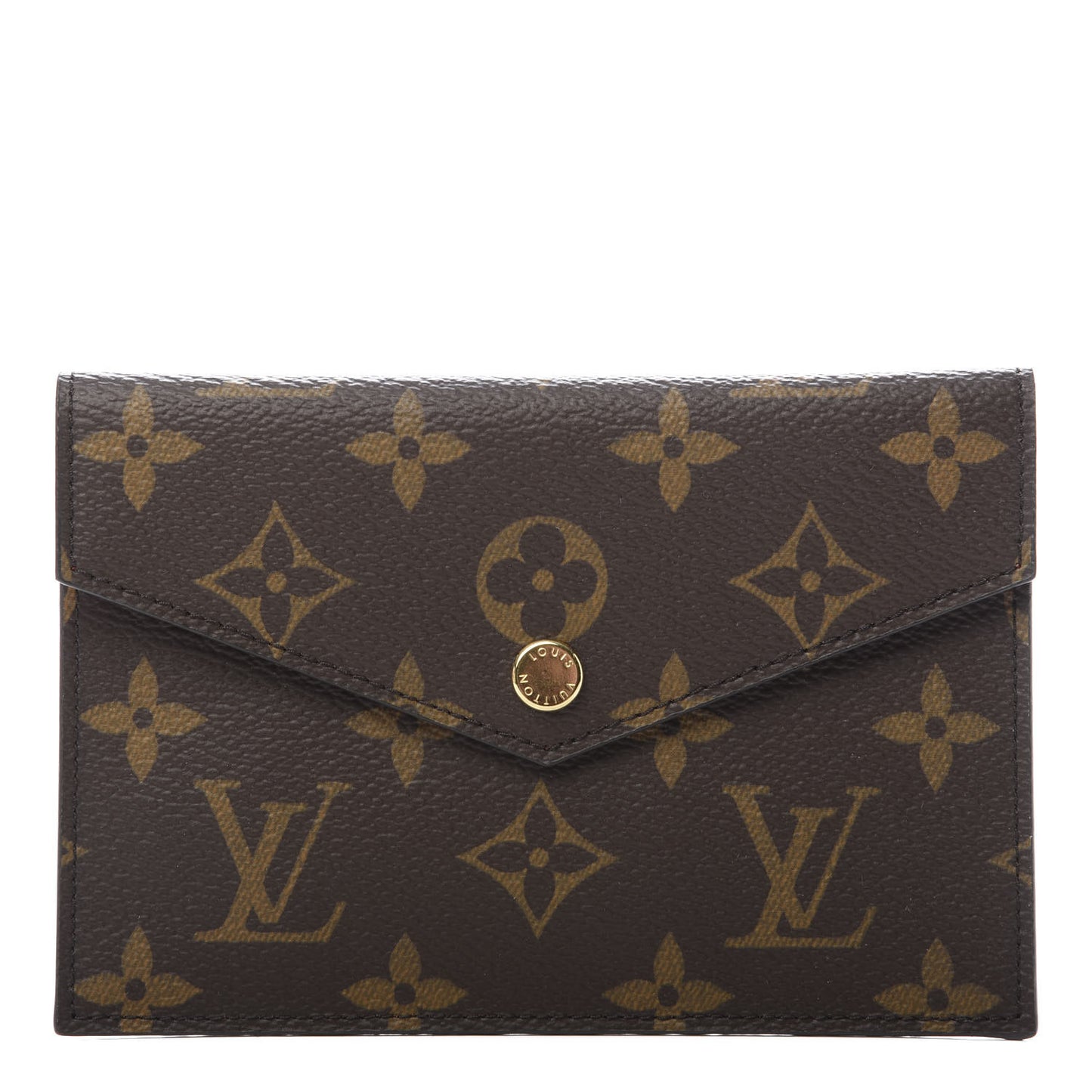 Monogram Daily Organizer Envelope Insert Red