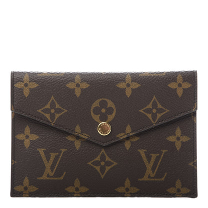 Louis Vuitton Monogram Daily Organizer Envelope Insert Red 1 of 7