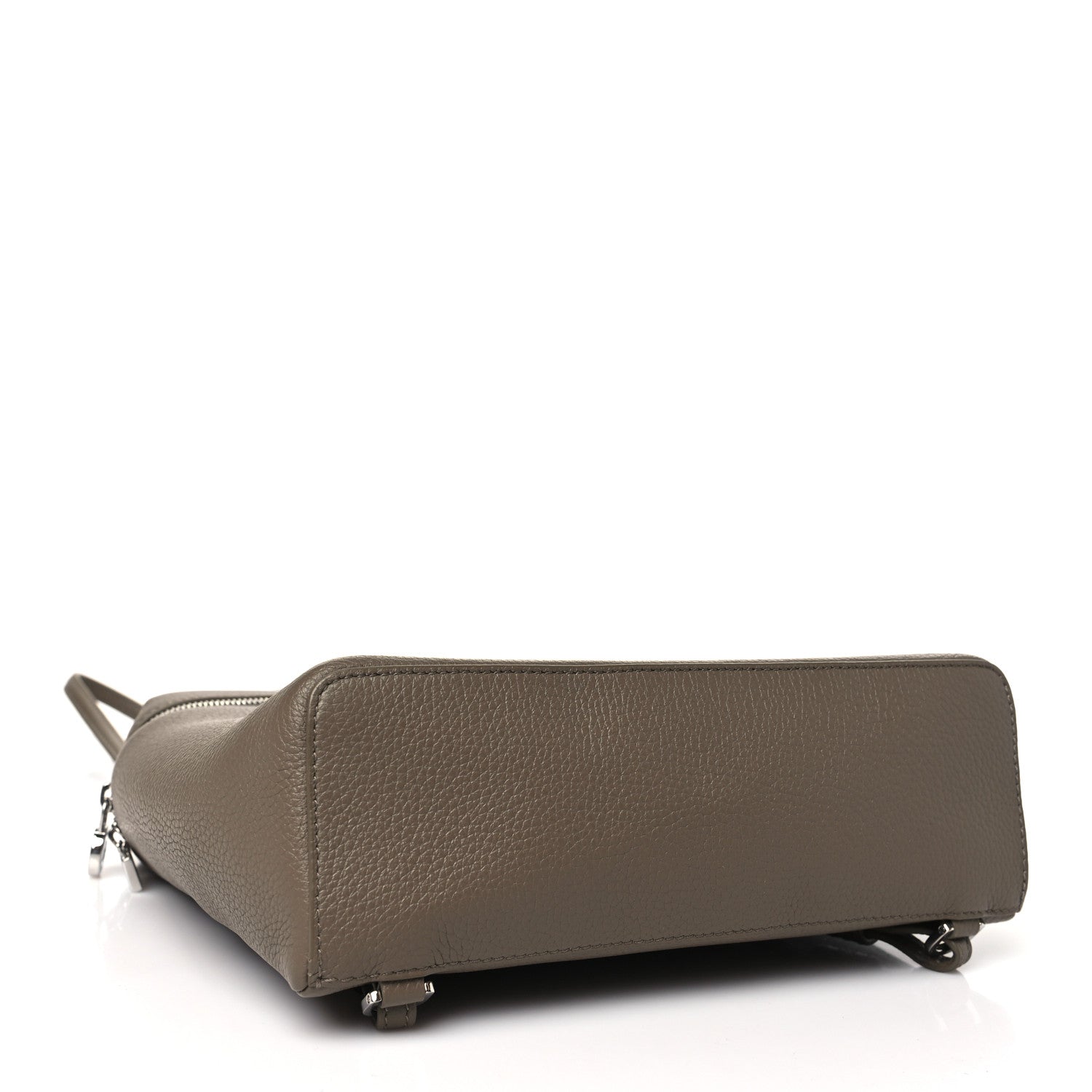 Loro Piana Grained Calfskin Extra Pocket L23.5 Backpack Warm Mastic 4 of 9