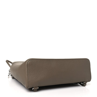 Loro Piana Grained Calfskin Extra Pocket L23.5 Backpack Warm Mastic 4 of 9