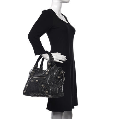 Balenciaga Agneau Giant 21 Silver Hardware City Anthracite 2 of 26