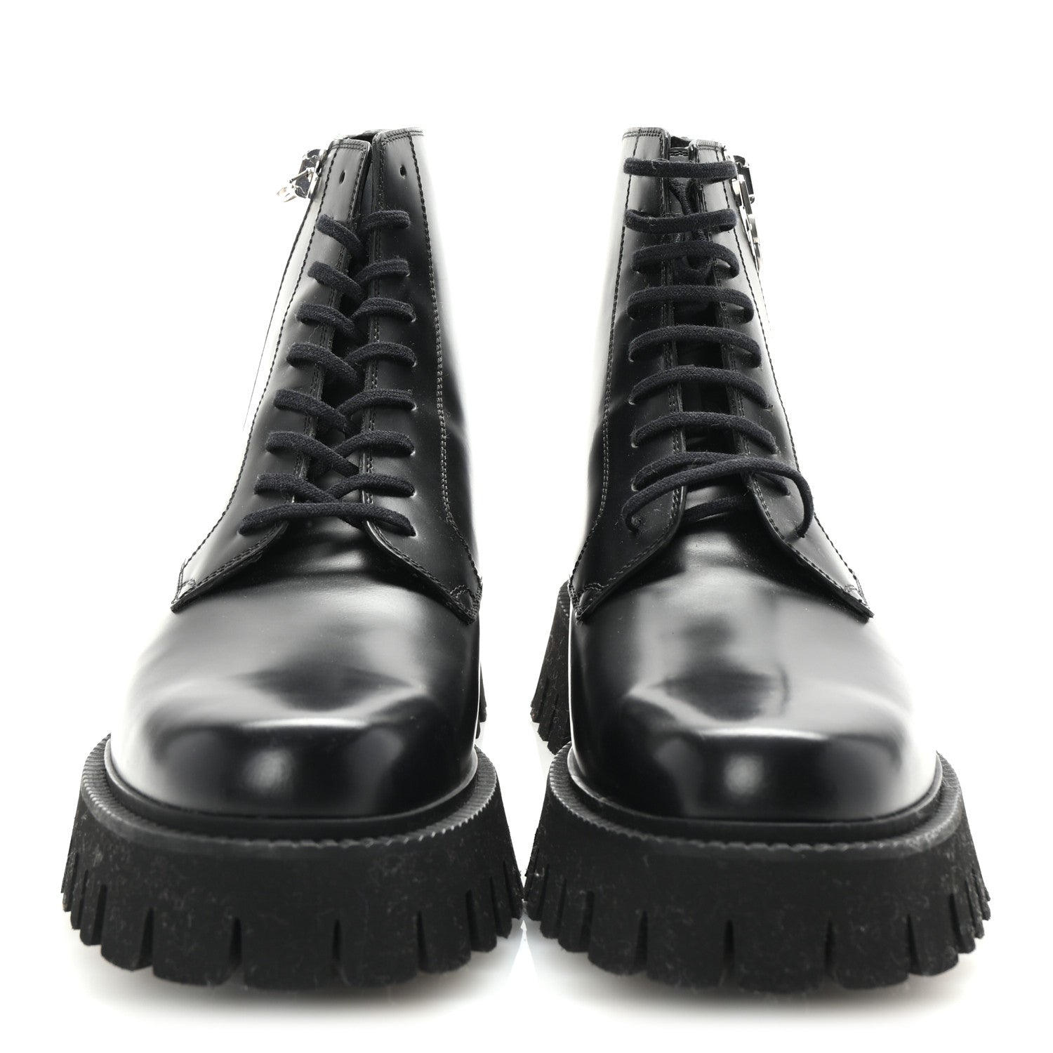 Gucci Calfskin Mens Novo Lug Sole Ankle Boots 9.5 Black 3 of 9