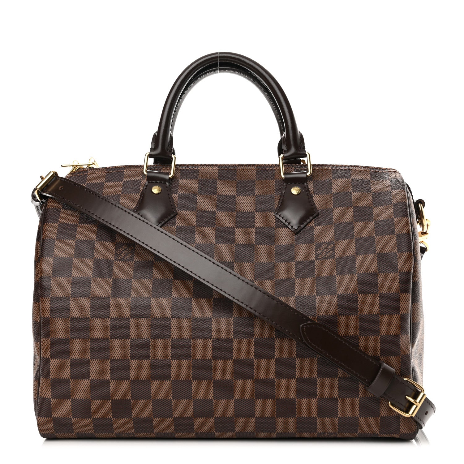 Louis Vuitton Damier Ebene Speedy Bandouliere 30 1 of 10