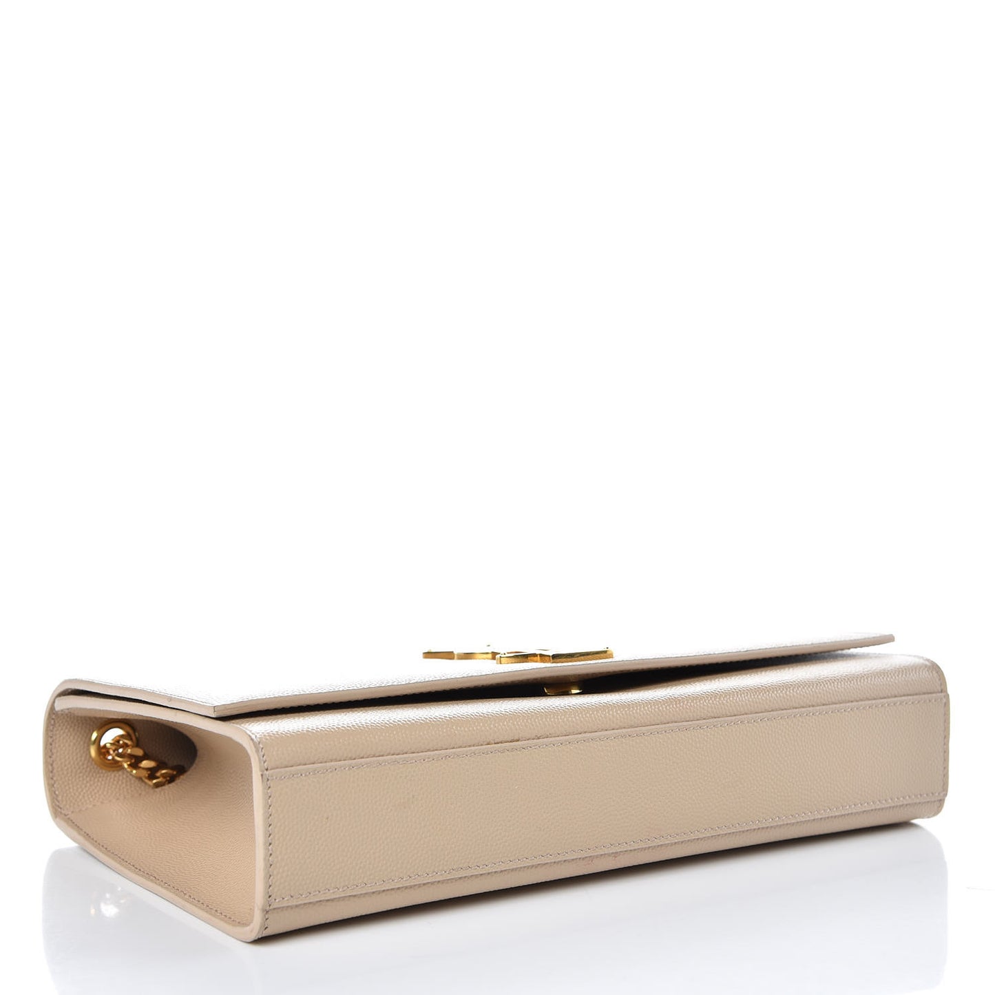 Grain De Poudre Medium Monogram Kate Satchel Nude Powder