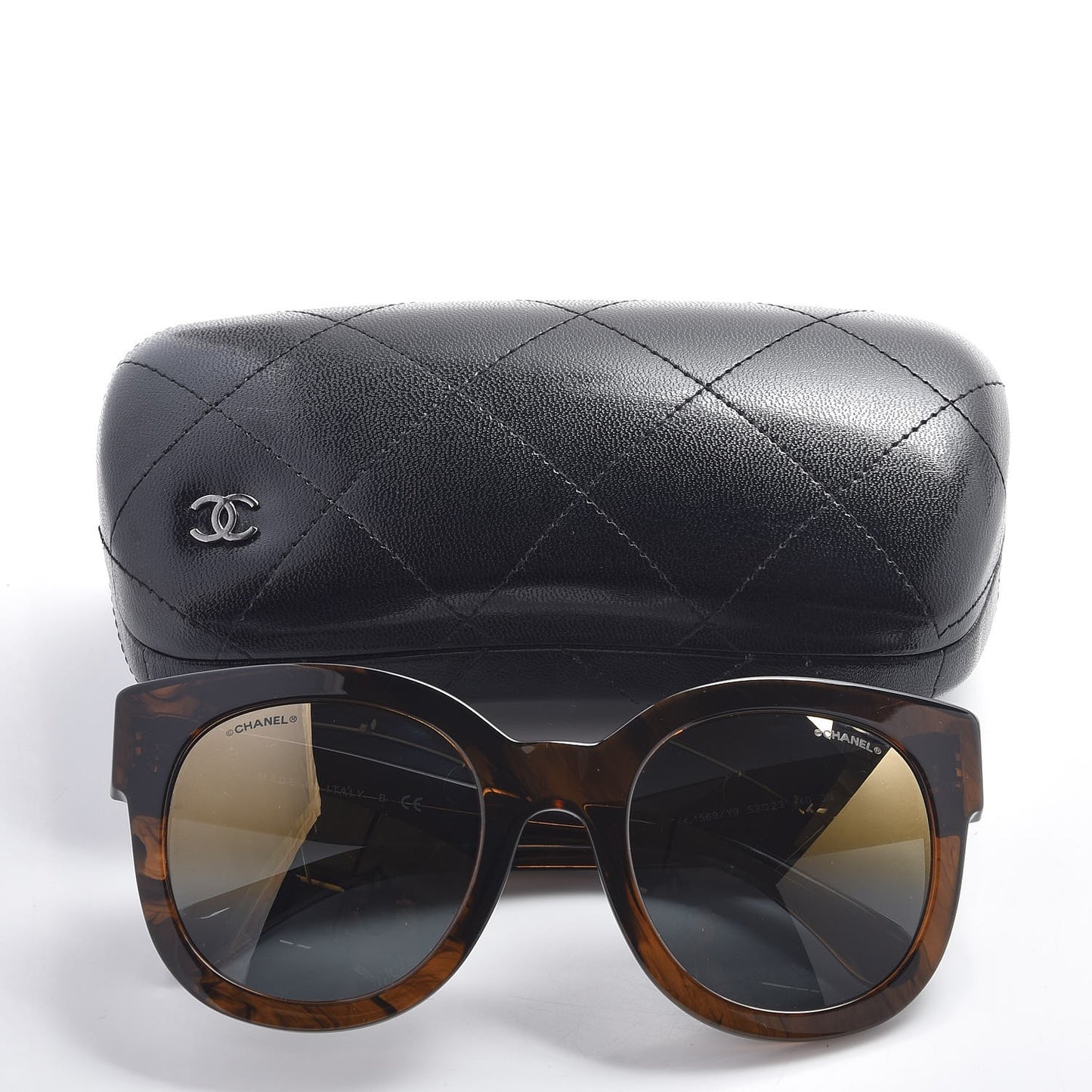Acetate Butterfly Signature CC Sunglasses 5358 Brown