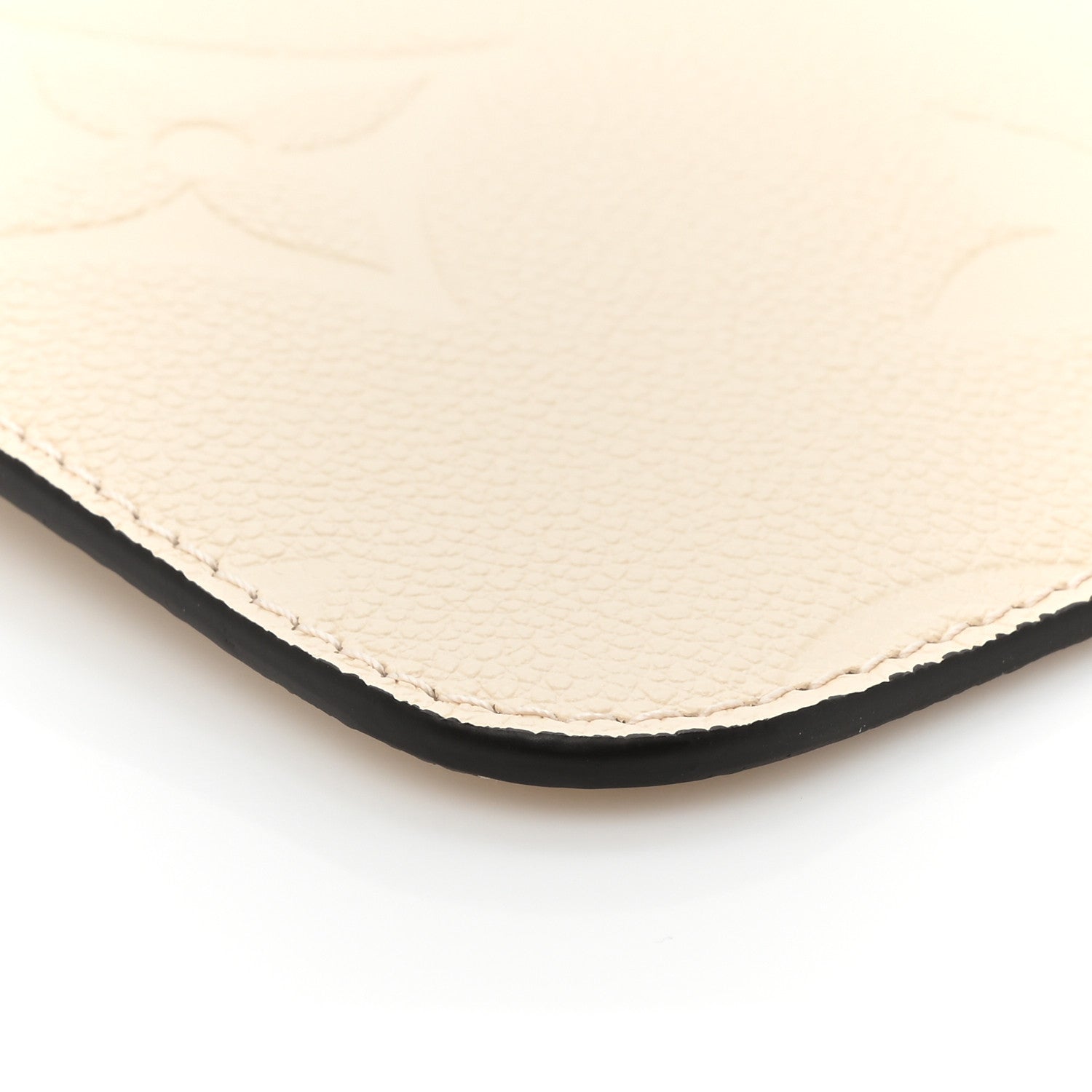 Louis Vuitton Empreinte Monogram Giant Neverfull MM Pochette Cream 8 of 8
