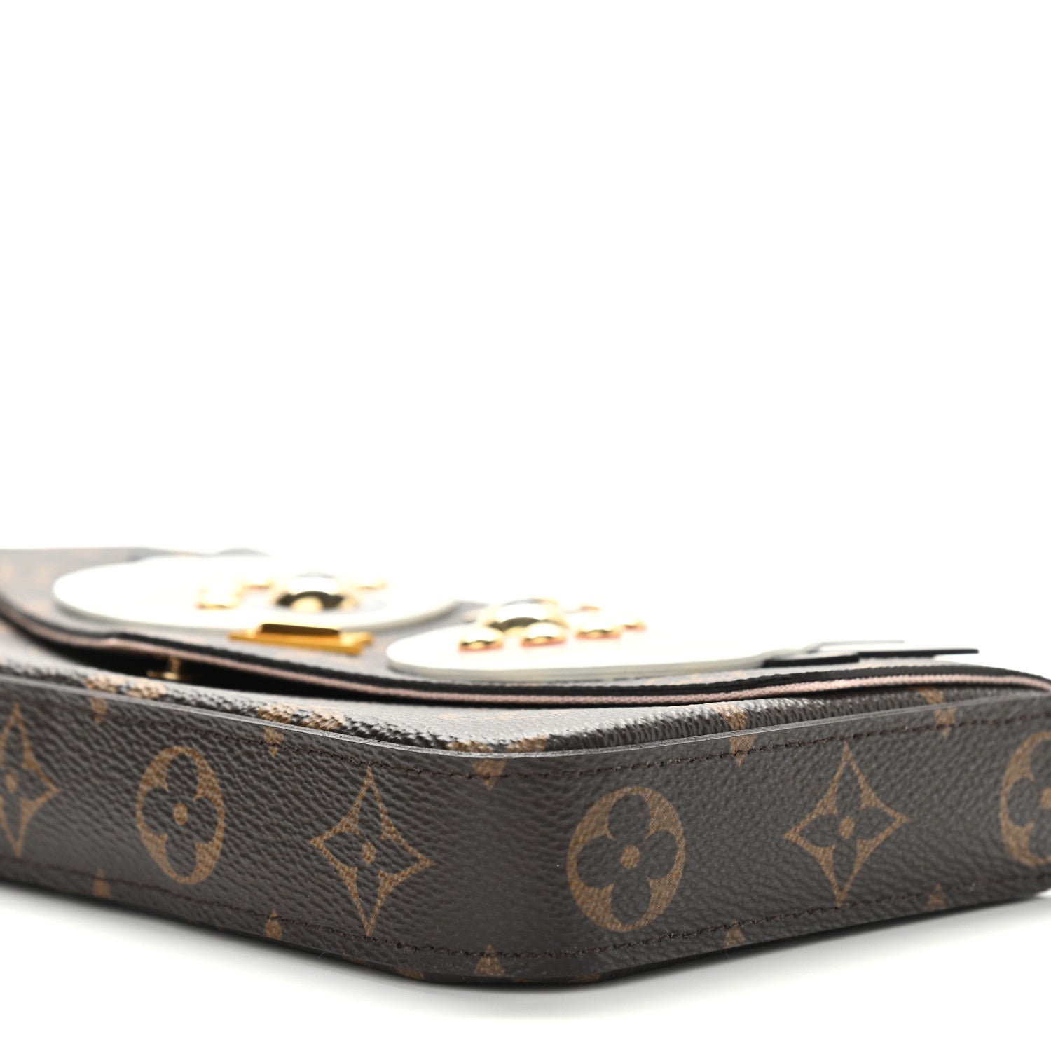 Louis Vuitton Monogram Lovely Birds Pochette Felicie Chain Wallet 11 of 12