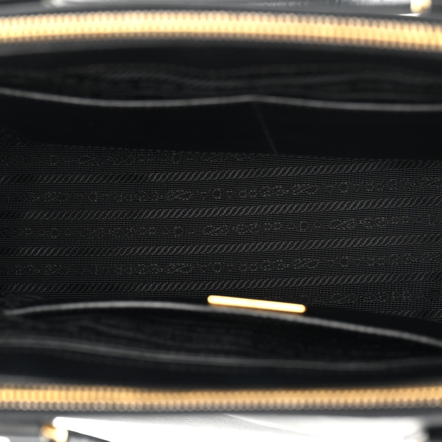 Prada Saffiano Lux Medium Galleria Double Zip Tote Black 4 of 11
