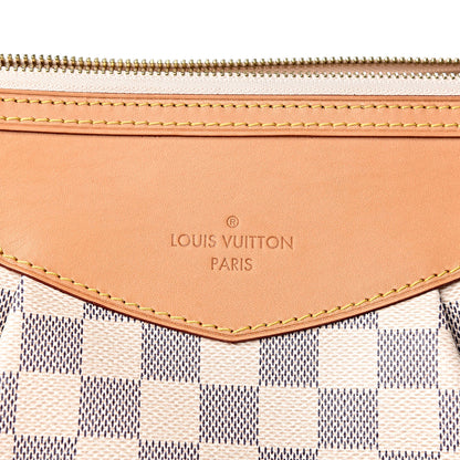Louis Vuitton Damier Azur Siracusa MM 6 of 10