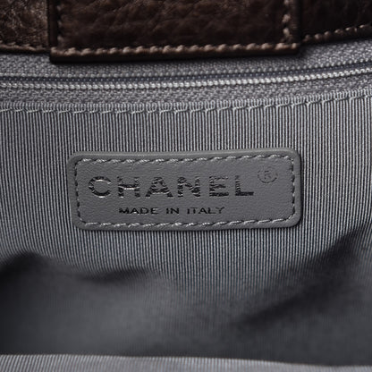 Chanel Metallic Deerskin Cerf Executive Shopper Tote Copper 6 of 7