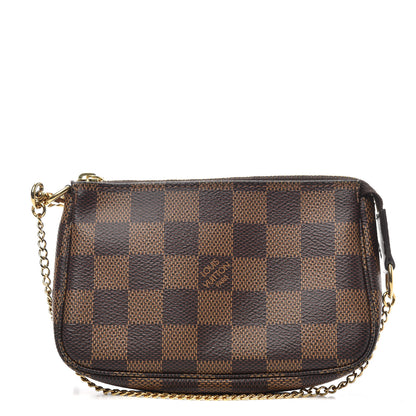 Louis Vuitton Damier Ebene Mini Pochette Accessories 1 of 6