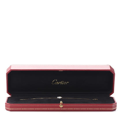 Cartier 18K Yellow Gold Diamond White Mother of Pearl Caresse D'Orchidees Par Cartier Bracelet 7 of 7