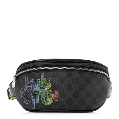 Louis Vuitton Damier Graphite Bumbag Yellow 1 of 8