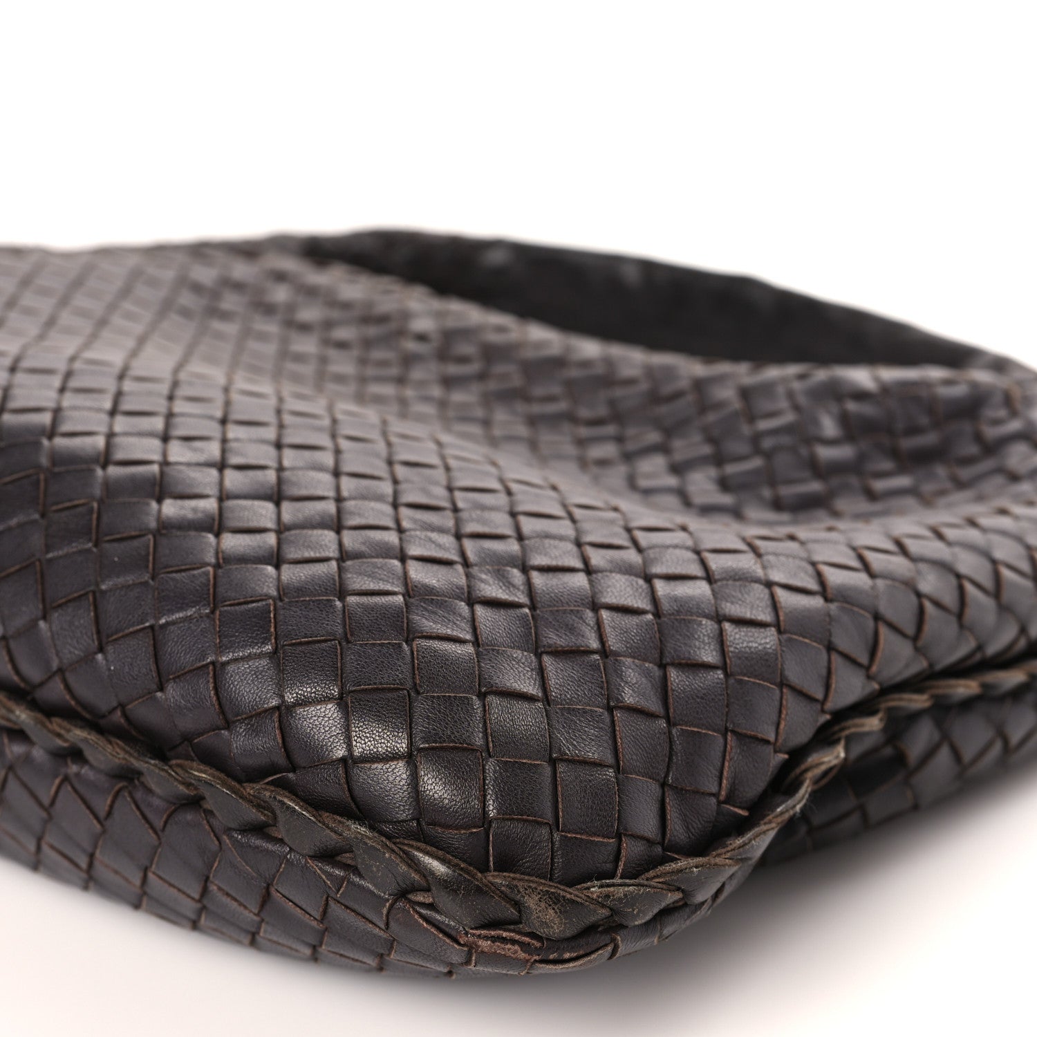 Bottega Veneta Nappa Intrecciato Medium Veneta Hobo Ebano 9 of 9