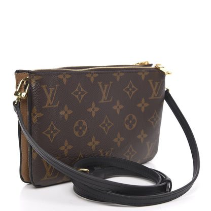Louis Vuitton Reverse Monogram Giant Double Zip Pochette 3 of 11