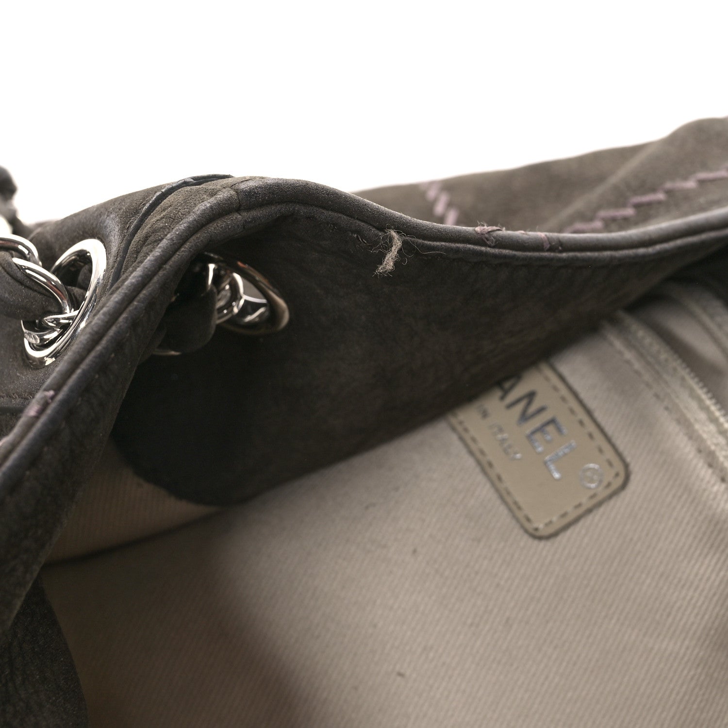 Chanel Nubuck Darjeeling Hobo Brown 11 of 12