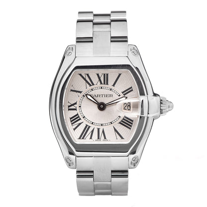 Cartier Stainless Steel 31mm Roadster Quartz Watch 1 of 8