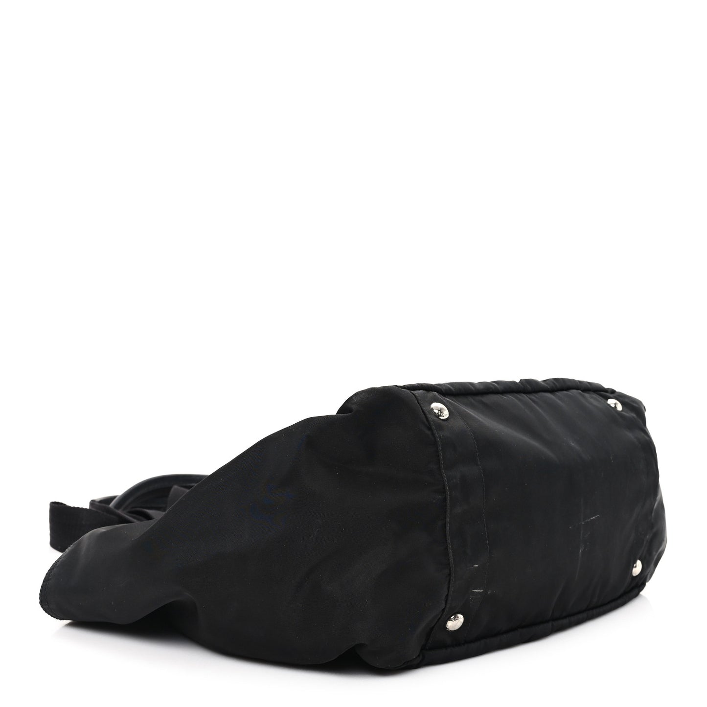 Tessuto Nylon Vela Diaper Bag Black