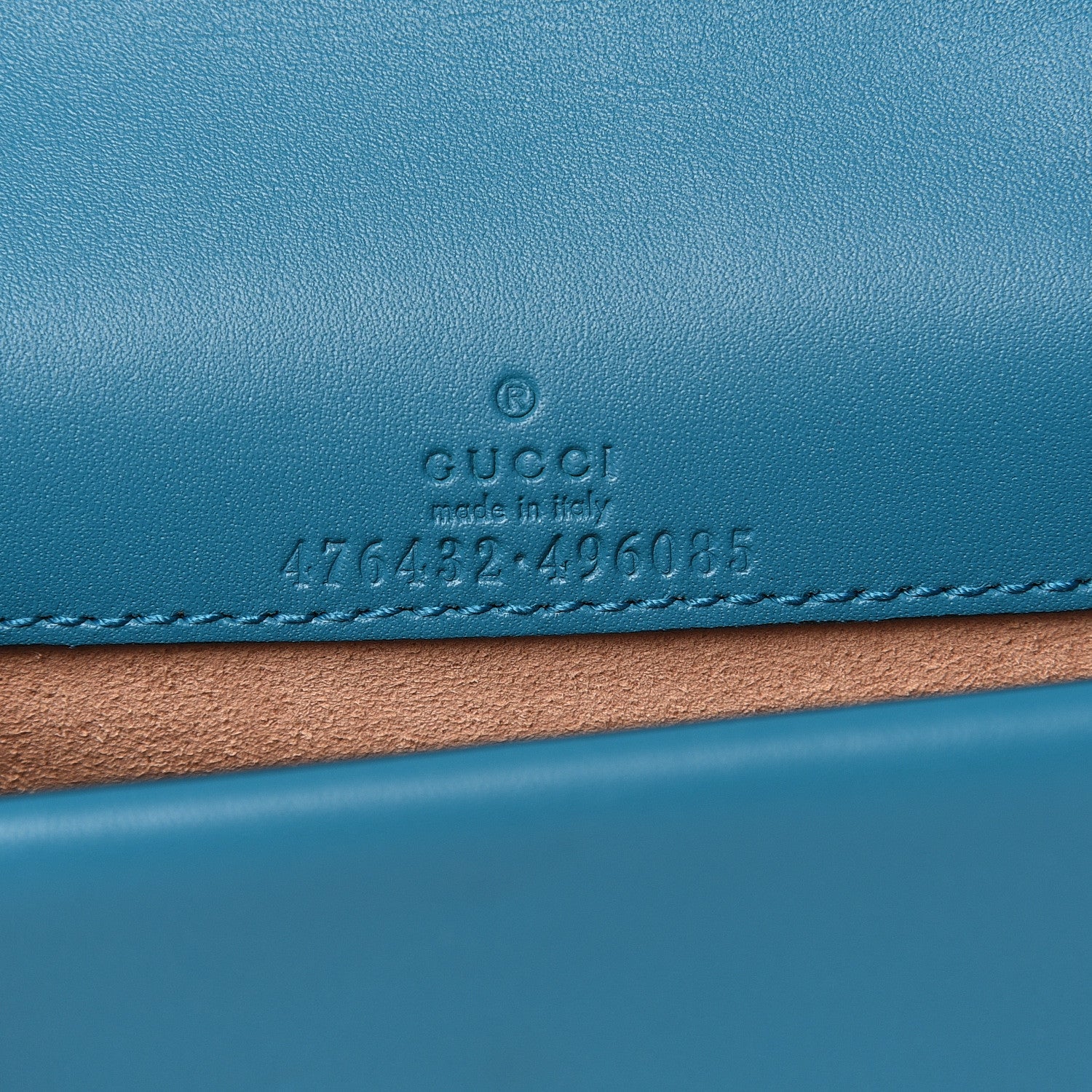 Gucci Velvet Super Mini Dionysus Shoulder Bag Pavone Cyan 6 of 10