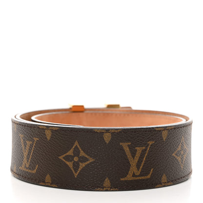 Louis Vuitton Monogram 40mm LV Initiales Belt 85 34 2 of 6