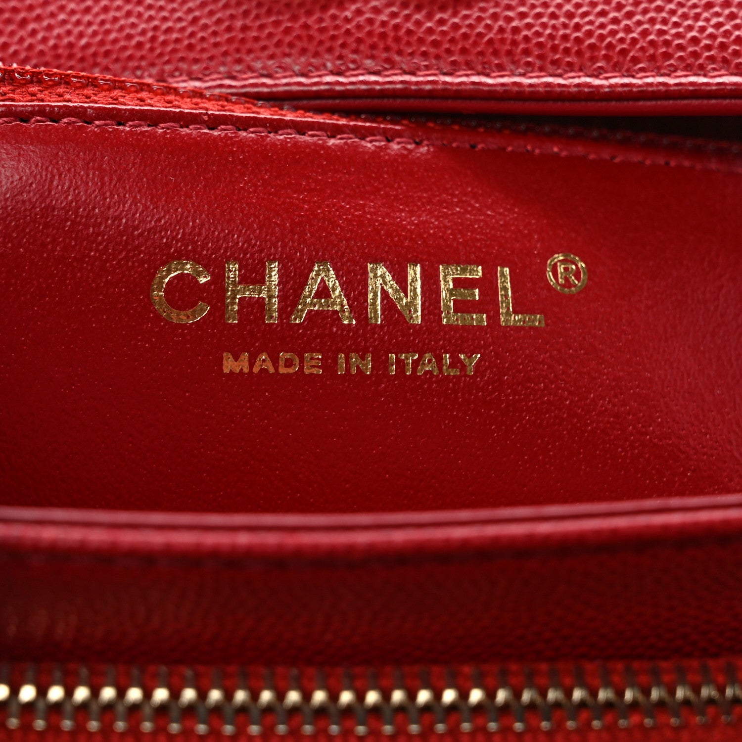 Chanel Caviar Quilted Small Business Affinity Flap Red 6 of 8
