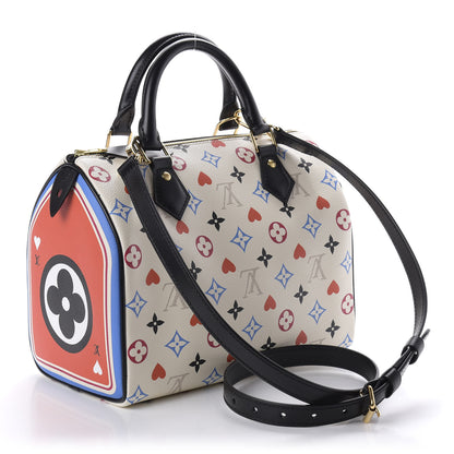 Louis Vuitton Game On Speedy Bandouliere 25 White 3 of 10