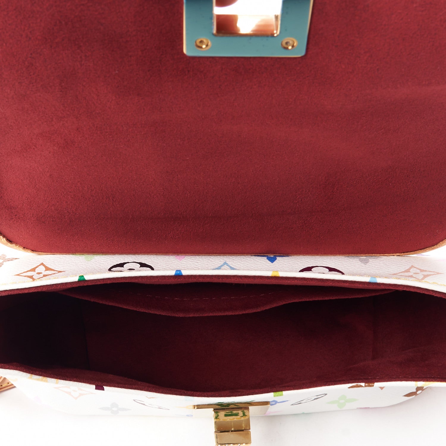 Louis Vuitton Monogram Multicolor Patti White 7 of 9