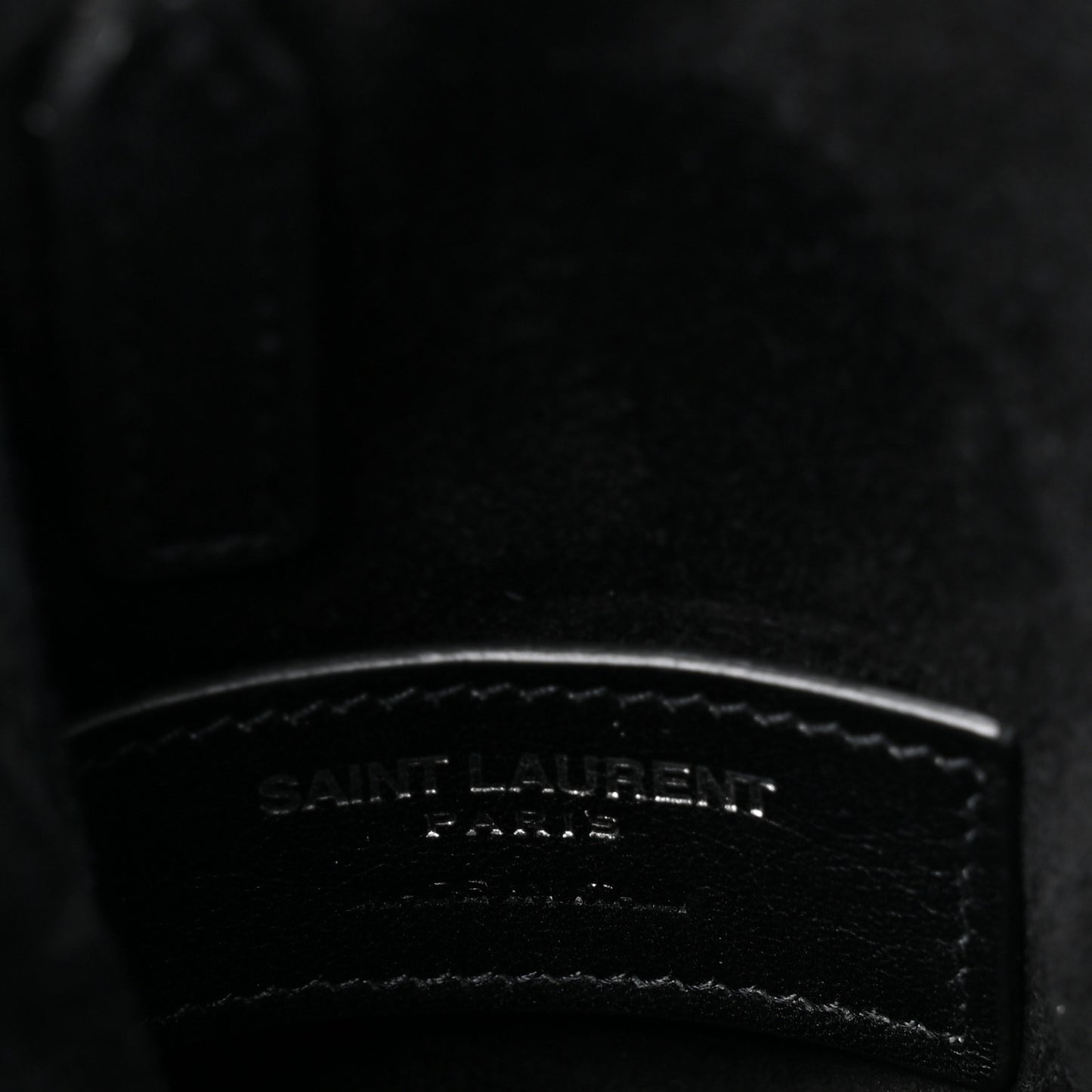 Lambskin Anita Tassed Crossbody Bag Black