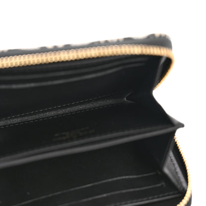 Louis Vuitton Jacquard Since 1854 Zippy Coin Purse Grey 5 of 10